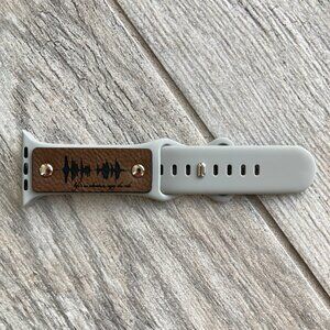 Life's An Adventure, Enjoy The Ride Soundwave Band For Apple 42-49mm - Gray